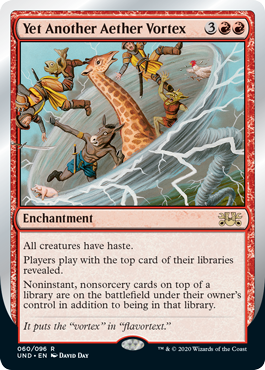 Yet Another Aether Vortex - Unsanctioned Spoiler