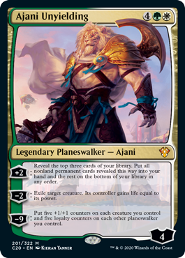 Ajani Unyielding - Commander 2020 Spoiler