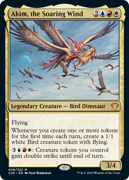 Akim the Soaring Wind - Commander 2020 Spoiler