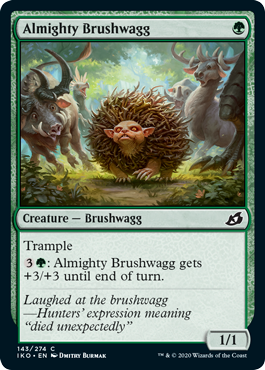 Almighty Brushwagg - Ikoria Spoiler