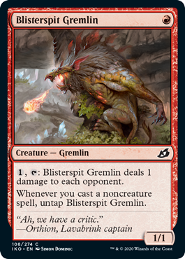 Blisterspit Gremlin - Ikoria Spoiler