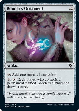 Bonder's Ornament - Commander 2020 Spoiler