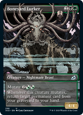 Boneyard Lurker (Variant) - Ikoria Spoiler