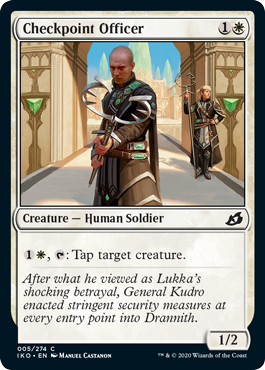 Checkpoint Officer - Ikoria Spoiler