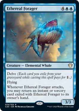 Ethereal Forager - Commander 2020 Spoiler