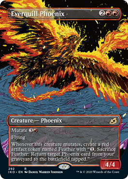 Everquill Phoenix - Ikoria Variants Spoiler