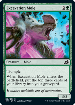 Excavation Mole - Ikoria Spoiler