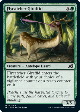 Flycatcher Giraffid - Ikoria Spoiler