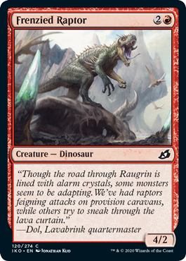 Frenzied Raptor - Ikoria Spoiler