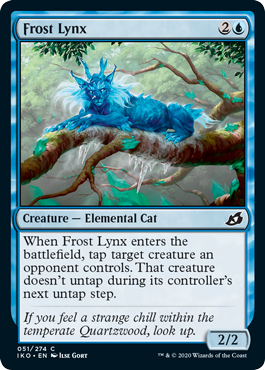 Frost Lynx - Ikoria Spoiler