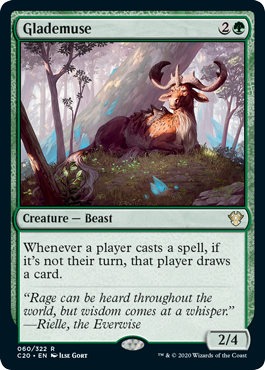 Glademuse - Commander 2020 Spoiler