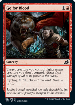 Go for Blood - Ikoria Spoiler