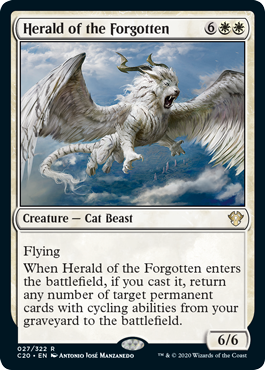 Herald of the Forgotten - Commander 2020 Spoiler