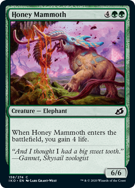 Honey Mammoth - Ikoria Spoiler