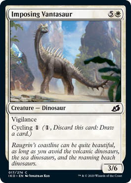 Imposing Vantasaur - Ikoria Spoiler