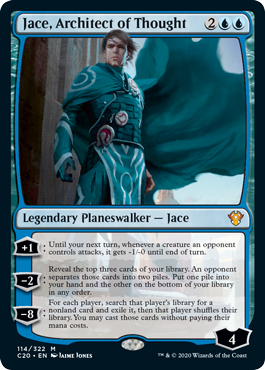 Jace, Architect of Thought - Commander 2020 Spoiler