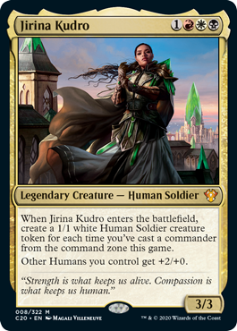 Jirina Kudro - Commander 2020 Spoiler