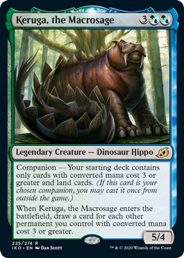 Keruga, the Macrosage - Ikoria Spoilers