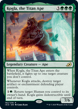 Kogla, the Titan Ape - Ikoria Spoiler