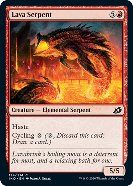 Lava Serpent - Ikoria Spoiler
