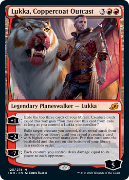 Lukka, Coppercoat Outcast - Ikoria Spoiler