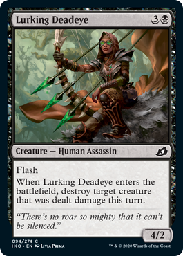 Lurking Deadeye - Ikoria Spoiler