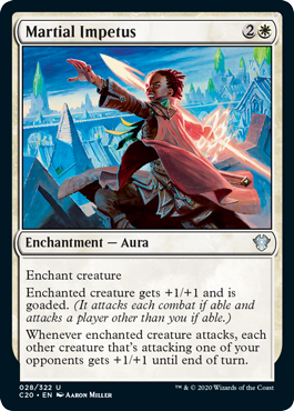 Martial Impetus - Commander 2020 Spoiler