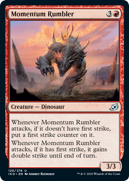 Momentum Rumbler - Ikoria Spoiler