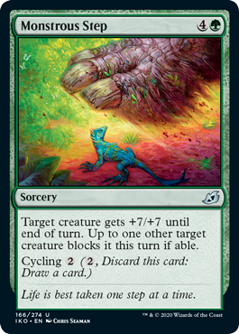 Monstrous Step - Ikoria Spoiler