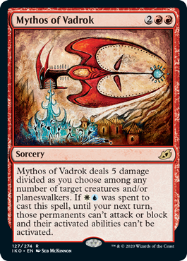 Mythos of Vadrok - Ikoria Spoiler