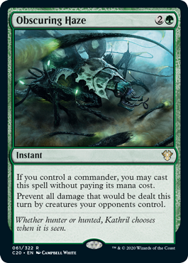 Obscuring Haze - Commander 2020 Spoiler