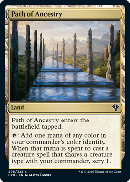 Path of Ancestry - Commander 2020 Spoiler