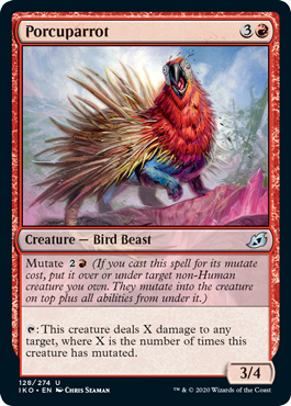 Porcuparrot - Ikoria Spoiler