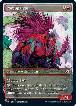 Porcuparrot (Variant) - Ikoria Spoiler