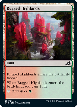 Rugged Highlands - Ikoria Spoiler