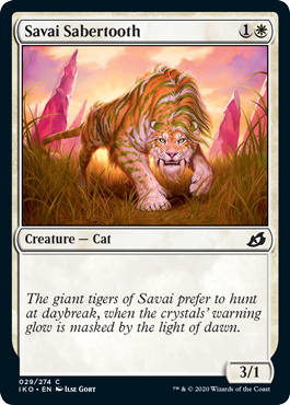 Savai Sabertooth - Ikoria Spoiler