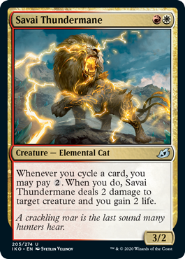 Savai Thundermane - Ikoria Spoiler