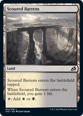 Scoured Barrens - Ikoria Spoiler