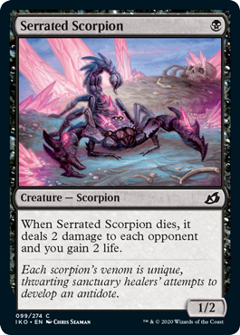 Serrated Scorpion - Ikoria Spoiler