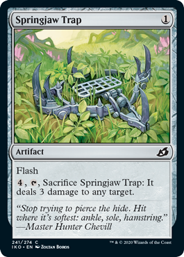 Springjaw Trap - Ikoria Spoiler