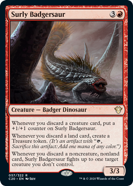 Surly Badgersaur - Commander 2020 Spoiler