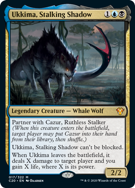 Ukkima, Stalking Shadow - Commander 2020 Spoiler