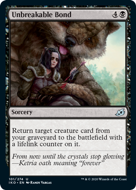 Unbreakable Bond - Ikoria Spoiler