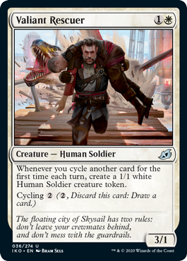 Valiant Rescuer - Ikoria Spoiler