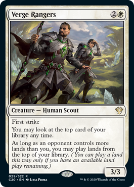 Verge Rangers - Commander 2020 Spoiler