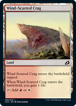 Wind-Scarred Crag - Ikoria Spoiler