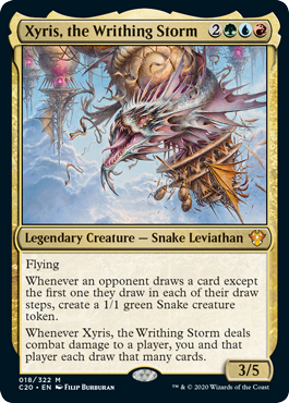 Xyris, the Writhing Storm - Commander 2020 Spoiler