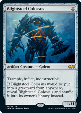 Blightsteel Colossus - Double Masters Spoiler