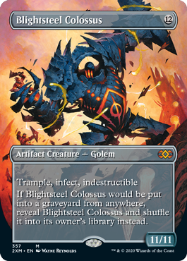 Blightsteel Colossus From Double Masters Variants Spoiler