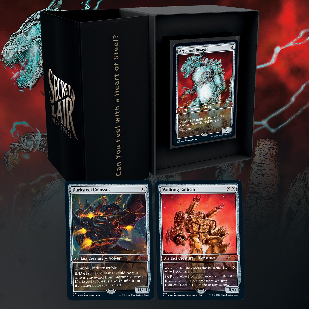 English Light Play 1x MTG Secret Lair Drop Series Arcbound Ravager Foil 